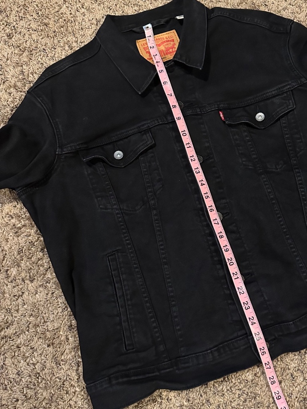Levi's Trucker Jacket XL 72334-0223 "Last Night" - Picture 11 of 12